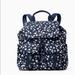 Kate Spade Bags | Kate Spade Carley Fleurett Nylon Large Flap Backpack | Color: Blue/Pink | Size: 14.57"H X 11.2"W X 13"D