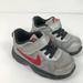 Nike Shoes | Nike - Toddler Boys Athletic Running Sneaker Shoe Silver Red Black Sz 5.5c | Color: Red/Silver | Size: 5.5bb