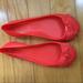 J. Crew Shoes | J. Crew Rainy Day Ballet Flats | Color: Orange/Pink | Size: 6