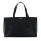 CALVIN KLEIN Women's CK Set Shopper MD W/Zip COMP Bags, Black, One Size
