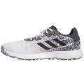 adidas Golf Mens S2G SL Golf Shoes - White/GreyFour/GreySix - UK 9