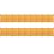 AB Tools 2 PACK 10 Pole Windbreak Beach Shelter 1.5m by 6.1m Screen Privacy Yellow Stripe
