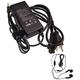 amsahr ACER19V3.42A65W1.7MM-03 Ersatz AC Power Adapter für Acer 19V, 3.42A, 65W, LC-ADT01-003 Li Shin 0335A1965 - Umfassen Stereo Ohrhörer schwarz