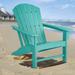 Recycled Plastic Modern Adirondack Chair,Outdoor Patio Chair