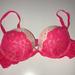 Victoria's Secret Intimates & Sleepwear | 34a- Bling Limited Edition Vs Dream Angels Pushup | Color: Cream/Pink | Size: 34a
