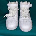 Nike Shoes | Men's Nike Air Force 1 Mid '07 Casual Shoes | Color: White | Size: 4 1/2