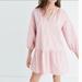 Madewell Dresses | Madewell Pink Tunic Dress Small | Color: Pink | Size: S