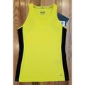 Ralph Lauren Tops | Lauren Ralph Lauren Active Women Petite Razor Back Tank Top Yellow Sz Pxs | Color: Black/Tan/Yellow | Size: Xsp