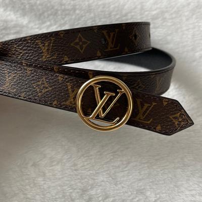 Louis Vuitton LV Iconic 30mm Reversible Belt Coated Canvas Belt - Brown  Belts, Accessories - LOU755974