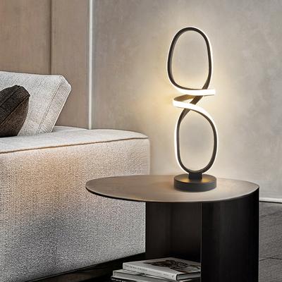 Get The Modern Led Table Lamp In Black, Black Night Table Lamps