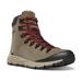 Danner Arctic 600 Side-Zip 7in Winter Shoes - Men's Brown/Red 10 D 67338-D-10