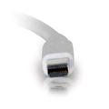 C2G 3m 4K Mini DisplayPort auf Mini DisplayPort Computer-Monitor-Kabel Stecker auf Buchse Weiß