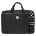Men's Black Winston-Salem State Rams Leather Briefcase