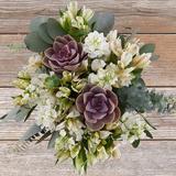 Never Desert You Bouquet + Succulent - Deluxe - The Bouqs Co.