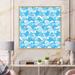 East Urban Home Sea Waves - Print on Canvas in Blue | 30 H x 30 W x 1 D in | Wayfair 4A08673BF6954DF281DA1BF1C688252F