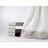 Avanti Linens Chevron Galaxy Bath Towel Terry Cloth/100% Cotton in Gray | 1 H x 27 W x 50 D in | Wayfair 038491 NKL