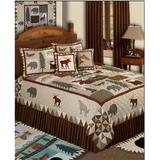 Loon Peak® White Mountain Whispers Quilt, Real Patchwork, Piecing Of Parts, Traditional Hand Quilted | Twin Quilt | Wayfair