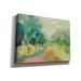 Red Barrel Studio® 'Sunrise Forest' By Silvia Vassileva, Canvas Wall Art, 54"X40" Canvas in Green | 40 H x 54 W x 1.5 D in | Wayfair