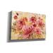 Red Barrel Studio® 'Romantic Bouquet' By Silvia Vassileva, Canvas Wall Art, 26"X18" Canvas in Pink | 18 H x 26 W x 0.75 D in | Wayfair