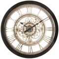 Horloge mécanique Ivy D61cm Atmosphera créateur d'intérieur - Noir