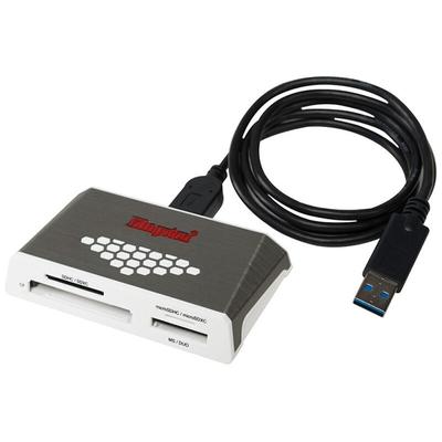 Kingston - Lecteur de carte haute vitesse FCR-HS4 USB3.0 lecteur de carte metallique USB3.0