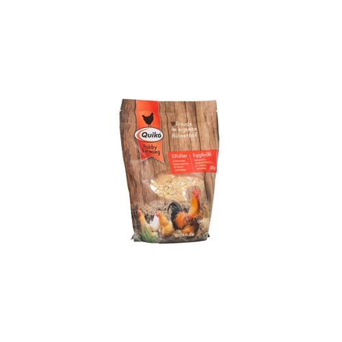 Quiko Hobby Farming Eifutter, proteinreiches Ergänzungsfutter für Hühner und Geflügel, 500g