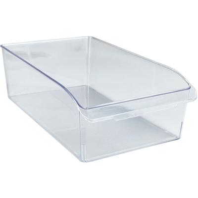 Wenko - Schrank-Organizer l, Aufbewahrungsbox für Küchenschrank und -regal, Transparent, Kunststoff