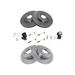 2001-2005 Mercedes C320 Front and Rear Brake Pad Set with Wear Sensors - DIY Solutions