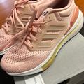 Adidas Shoes | Adidas Eq21 Running Shoe Adidas Sz 7 Pink And Gold Worn Once | Color: Gold/Pink | Size: 7