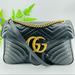 Gucci Bags | Gucci Marmont Shoulder Medium Bag | Color: Black | Size: Medium