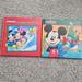 Disney Toys | Lot Of 2 Christmas Mickey Mouse Books | Color: White/Silver | Size: Osg