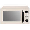 Russell Hobbs RHM2026C STYLEVIA 20 Litre 800 W Cream Digital Microwave, 5 Power Levels, Mirror Finish, 8 Auto Cook Settings