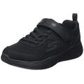 Skechers Boy's Go Run 400 V2 Darvix Sneaker, Black, 13 UK