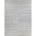 Gray 108 x 72 x 0.4 in Area Rug - EXQUISITE RUGS Borelli Hand-Loomed Wool Silver Area Rug Wool | 108 H x 72 W x 0.4 D in | Wayfair 4754-6'X9'