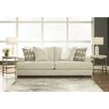 Signature Design by Ashley 94" Square Arm Sofa Polyester in Brown | 38 H x 94 W x 40 D in | Wayfair 1230338