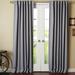 Ebern Designs Bantam Solid Blackout Thermal Rod Pocket Curtain Panels Polyester in Gray/Brown | 108 H in | Wayfair BCMH2130 42435378