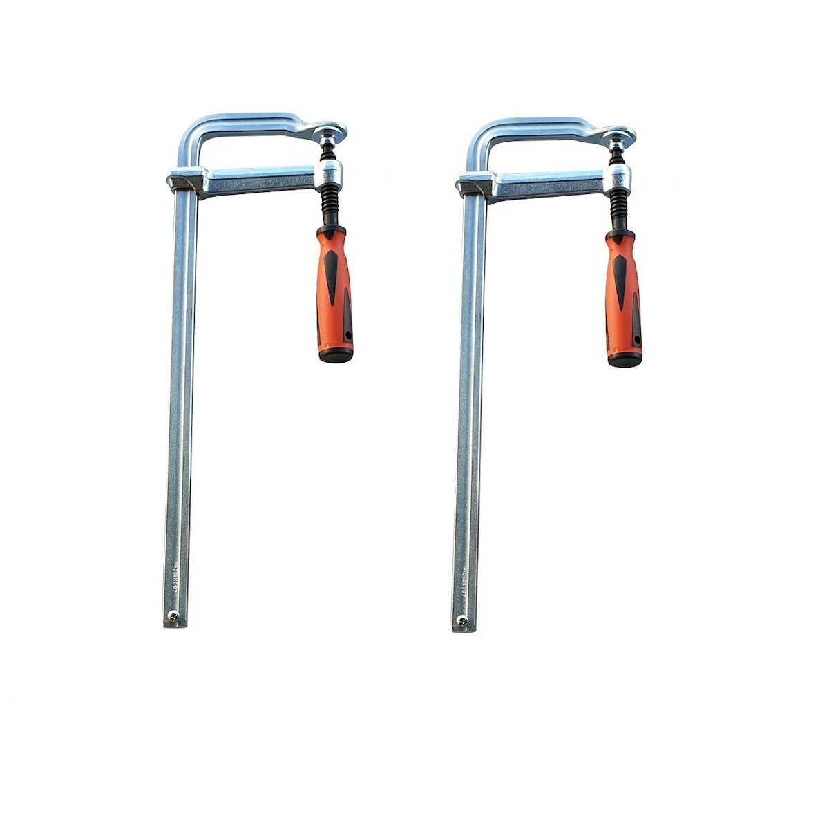 Vago-Tools 2 Stück Profi Ganzstahl Schraubzwinge 200 x 120 mm Image