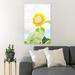 Gracie Oaks Yellow Sunflower In Bloom During Daytime 62 - 1 Piece Rectangle Graphic Art Print On Wrapped Canvas in Green/Yellow | Wayfair