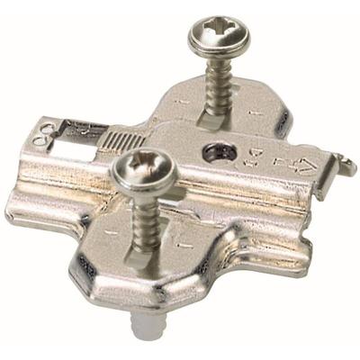 Kreuzmontageplatte MK-D0 für ø 35 Topfscharniere 2 Stück Möbelbeschläge - Hettich Image