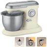 Impastatrice Planetaria Ciotola Acciaio Inox 6,5L Impastatore Robot 1200W Crema