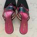 Kate Spade Shoes | Kate Spade Sandals, Size 6, Easily Worn Navy Blue With Accents Of Red Ribbon | Color: Blue | Size: 6