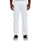 Levi's Jeans | Levis 501 Original Fit Jeans Straight Leg Button Fly 100% Cotton White 0651 | Color: White | Size: Various