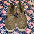 Coach Shoes | Coach Loafers | Color: Brown/White | Size: 7.5