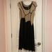 Anthropologie Dresses | Anthropologie Crocheted Dress | Color: Black | Size: M