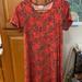 Lularoe Dresses | Lularoe Carly | Color: Red | Size: Xxs