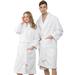 American Soft Linen Mens and Womens Robe Warm Fleece Unisex Bathrobe