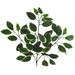 Artificial Ficus Spray Leaves With Stems, Faux Floral Greenery, Fake Faux Plants, Artificial Plants Indoors, Realistic Greenery