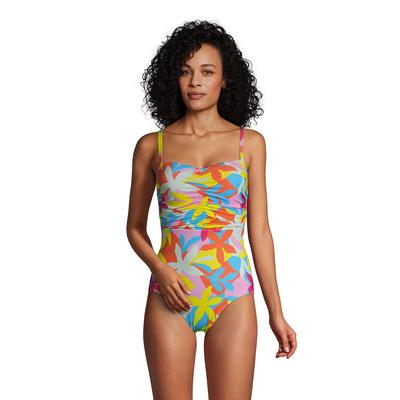 Dreamsoar Womens One Piece Swimsuits Bathing Suit Tummy Control U Neck Backless Swimwear Beachwear