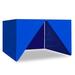 Arlmont & Co. Mychell Canopy Sidewalls, Polyester in Blue | 82 H x 118 W x 118 D in | Wayfair 44FA53A0052C45E7A5C565389E331BF0