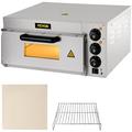 VEVOR Countertop Pizza Oven Stainless Steel in Gray | 9.8 H x 22 W x 18.7 D in | Wayfair LXBSKX141110V8IFHV1